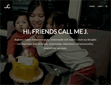Tablet Screenshot of jeremychoi.com